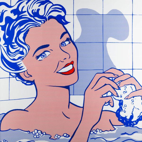 ROY LICHTENSTEIN New York 1923  1997 : Girl in the bath  - Asta Asta 191 Grafica - Associazione Nazionale - Case d'Asta italiane