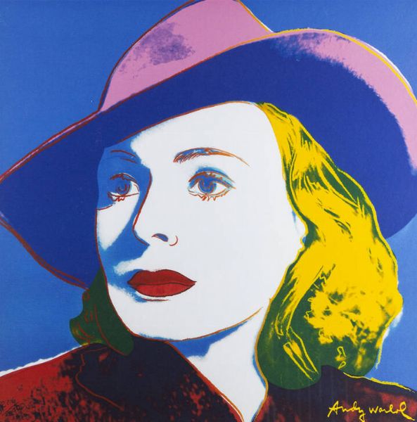 ANDY WARHOL Pittsburgh (USA) 1927 - 1987 New York : Marlene Dietrich  - Asta Asta 191 Grafica - Associazione Nazionale - Case d'Asta italiane