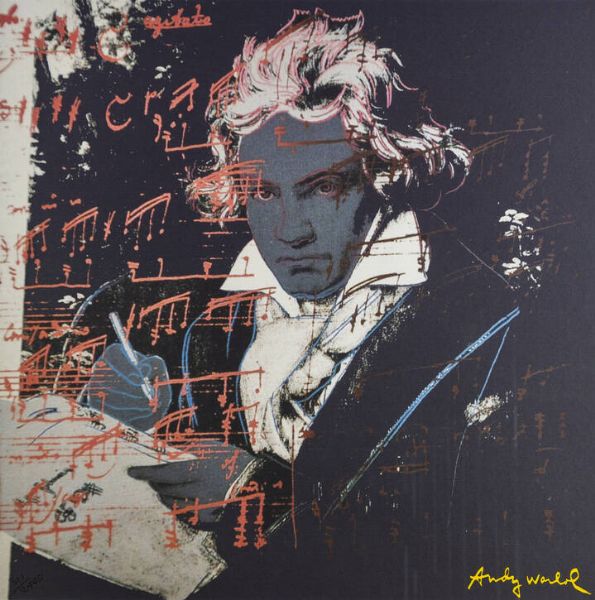 ANDY WARHOL Pittsburgh (USA) 1927 - 1987 New York : Beethoven  - Asta Asta 191 Grafica - Associazione Nazionale - Case d'Asta italiane