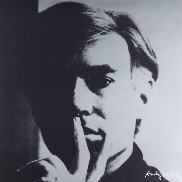 ANDY WARHOL Pittsburgh (USA) 1927 - 1987 New York : Andy Warhol  Self-Portrait  - Asta Asta 191 Grafica - Associazione Nazionale - Case d'Asta italiane