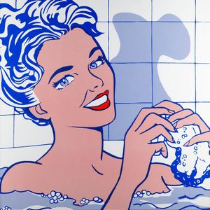 ROY LICHTENSTEIN New York 1923 – 1997 - Girl in the bath