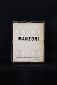 PIERO MANZONI Soncino (CR) 1933 - 1963 Milano - Manzoni - Städtisches Museum Mönchengladbach - 26 november 1969 / 4 januar 1970