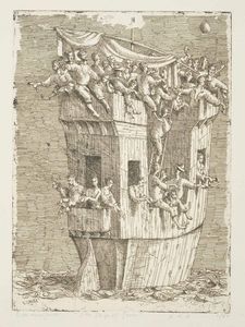 Domenico Gnoli - The ship of the fools