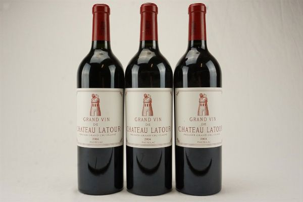 Château Latour 2004  - Asta L'Arte del Collezionare - Vini italiani e francesi da cantine selezionate - Associazione Nazionale - Case d'Asta italiane