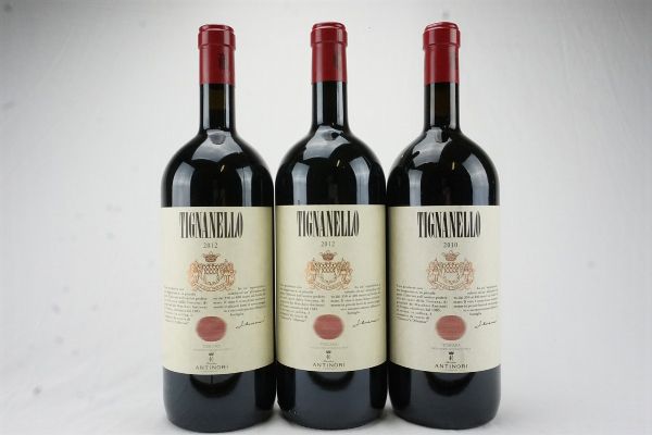 Tignanello Antinori  - Asta L'Arte del Collezionare - Vini italiani e francesi da cantine selezionate - Associazione Nazionale - Case d'Asta italiane