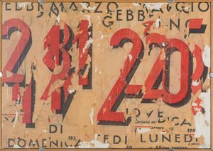 ,RAOUL SCHULTZ : Calendari  - Asta Asta di arte moderna e contemporanea - Associazione Nazionale - Case d'Asta italiane