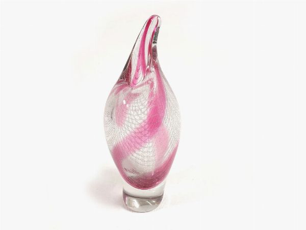 Un vaso in cristallo a merletto  - Asta Arredi e Dipinti Antichi da una villa a Fiesole - Associazione Nazionale - Case d'Asta italiane