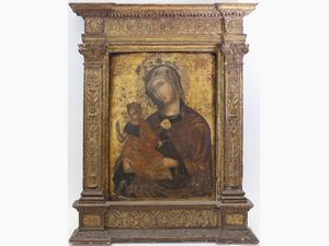 Scuola veneto-cretese - Icona della Madonna della Consolazione