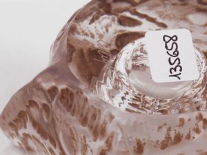 Calamaio in cristallo, Lalique  - Asta Arredi e Dipinti Antichi da una villa a Fiesole - Associazione Nazionale - Case d'Asta italiane