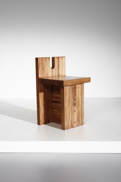BO BARDI LINA (1914 - 1992) : SECS Pompeia stool  - Asta Asta 342 | Design (tradizionale) - Associazione Nazionale - Case d'Asta italiane