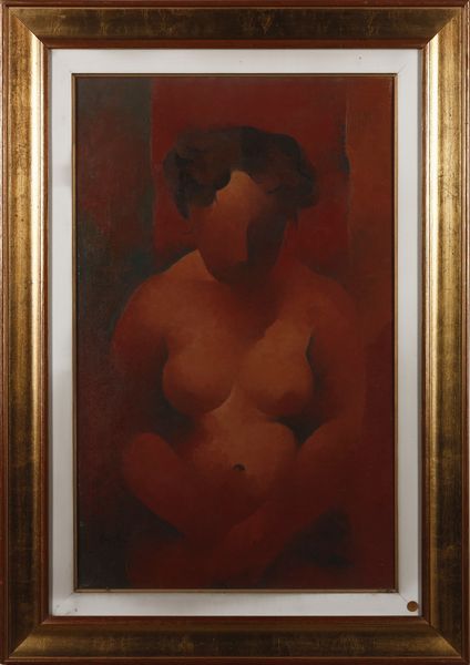 RUIZ PIPO MANOLO  (1929 - 1999) : Nudo di pozzuoli.  - Asta Asta 344 Arte moderna e contemporanea - Associazione Nazionale - Case d'Asta italiane