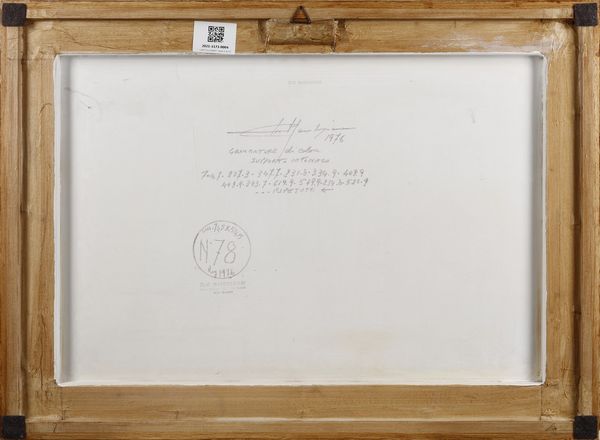 MARCHEGIANI ELIO (n. 1929) : Grammature di colore.  - Asta Asta 344 Arte moderna e contemporanea - Associazione Nazionale - Case d'Asta italiane