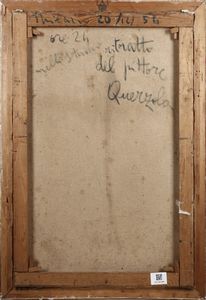 PIGNATELLI ERCOLE (n. 1935) : Ritratto del pittore Querzola.  - Asta Asta 344 Arte moderna e contemporanea - Associazione Nazionale - Case d'Asta italiane