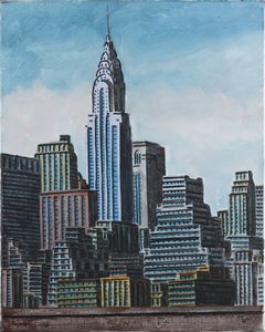 CAPUTO  TONINO (n. 1933) : Chrysler tower.  - Asta Asta 344 Arte moderna e contemporanea - Associazione Nazionale - Case d'Asta italiane
