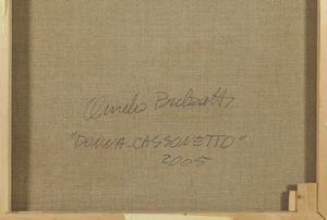 BULZATTI AURELIO (n. 1954) : Donna cassonetto.  - Asta Asta 344 Arte moderna e contemporanea - Associazione Nazionale - Case d'Asta italiane