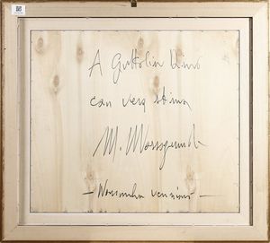 MASSAGRANDE  MATTEO (n. 1959) : Senza titolo.  - Asta Asta 344 Arte moderna e contemporanea - Associazione Nazionale - Case d'Asta italiane