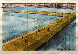 CHRISTO  (1935 - 2020) : The Floating Piers.  - Asta Asta 344 Arte moderna e contemporanea - Associazione Nazionale - Case d'Asta italiane