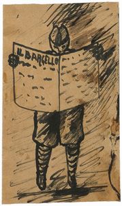 Sei disegni per «Il Bargello»  - Asta Arte Moderna - Associazione Nazionale - Case d'Asta italiane