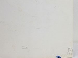 Patrick Caulfield : Natura morta 1967  - Asta La Collezione di Muccia Breda - Villa Don a Borbiago di Mira (Venezia) - Associazione Nazionale - Case d'Asta italiane