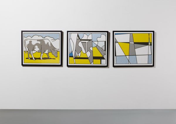 LICHTENSTEIN ROY (1923 - 1997) : Cow going abstract.  - Asta Asta 347 Arte Moderna e Contemporanea - Associazione Nazionale - Case d'Asta italiane