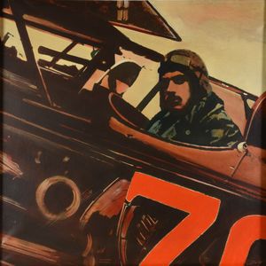 BERTINI GIANNI (1922 - 2010) - L'aviatore.
