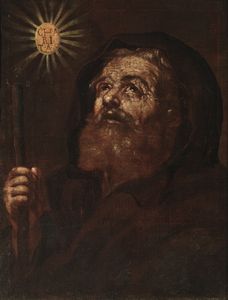 ARTISTA DEL XVII SECOLO - San Francesco da Paola.