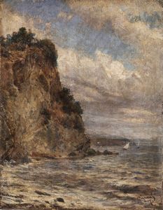 GIGNOUS  EUGENIO (1850 - 1906) - Marina.