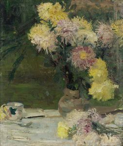 GAUDENZI PIETRO (1880 - 1955) - Natura morta di fiori.