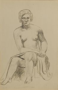 FUNI ACHILLE (1890 - 1972) - Ritratto di donna.