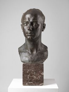 TAMAGNINI TORQUATO (1886 - 1965) - Busto virile.
