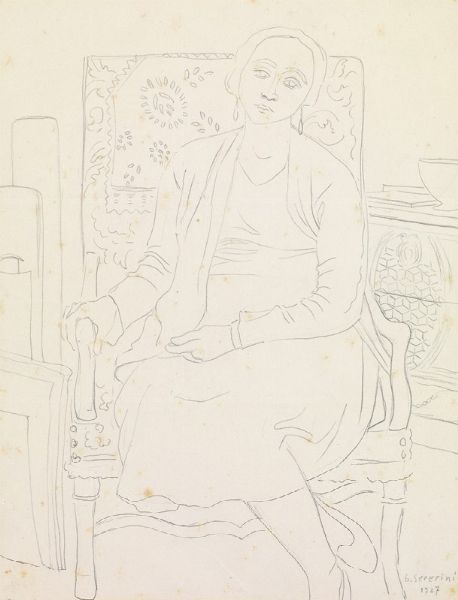 Ritratto di Jeanne  - Asta PARADE - Arte del Novecento, Contemporanea e Grafica II - Associazione Nazionale - Case d'Asta italiane