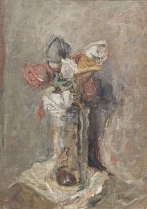 ,Giuseppe Manfredi - Vaso di fiori