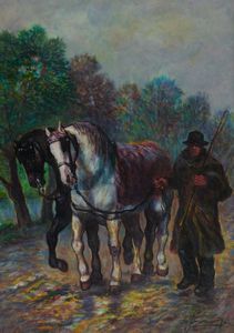 ,Giovan Franceso Gonzaga - I cavalli da tiro