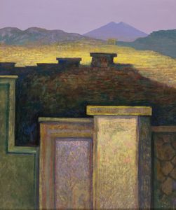 ,John Picking - Walls under landscape