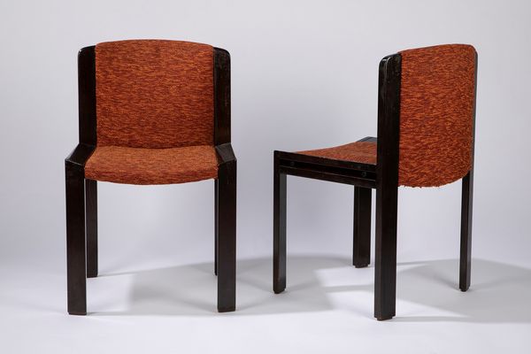 ,Joe Colombo : Sei sedie modello 300  - Asta Design e Arti Decorative - Associazione Nazionale - Case d'Asta italiane