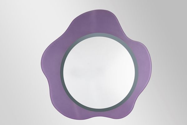 ,Nanda Vigo : Specchio Round Round  - Asta Design e Arti Decorative - Associazione Nazionale - Case d'Asta italiane