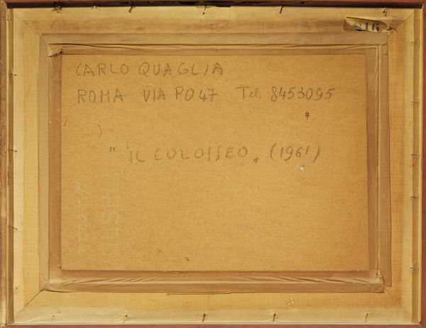 Quaglia Carlo : CARLO QUAGLIA  - Asta Asta a Tempo | Arte moderna e contemporanea - Associazione Nazionale - Case d'Asta italiane