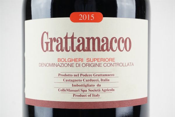 Grattamacco Podere Grattamacco 2015  - Asta Asta a tempo | Smart Wine - Associazione Nazionale - Case d'Asta italiane