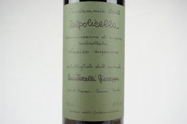 Valpolicella Classico Superiore Giuseppe Quintarelli 2012  - Asta Asta a tempo | Smart Wine - Associazione Nazionale - Case d'Asta italiane