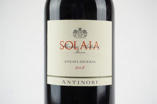 Solaia Antinori 2002  - Asta Asta a tempo | Smart Wine - Associazione Nazionale - Case d'Asta italiane