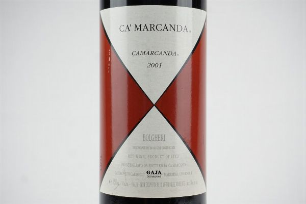 Camarcanda Ca' Marcanda Gaja 2001  - Asta Asta a tempo | Smart Wine - Associazione Nazionale - Case d'Asta italiane