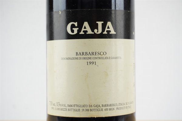 Barbaresco Gaja 1991  - Asta Asta a tempo | Smart Wine - Associazione Nazionale - Case d'Asta italiane