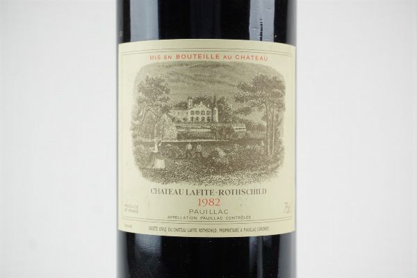 Chteau Lafite Rothschild 1982  - Asta Asta a tempo | Smart Wine - Associazione Nazionale - Case d'Asta italiane