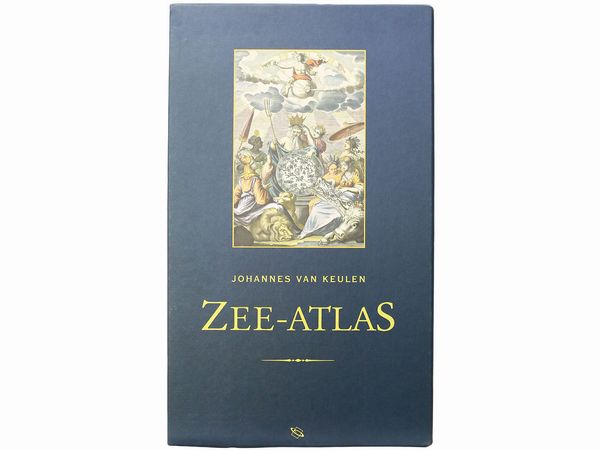 ,Johannes Keulen : Zee-Atlas  - Asta La Sicilia nelle Collezioni di Casa d'Agata a Taormina: la Biblioteca - Associazione Nazionale - Case d'Asta italiane