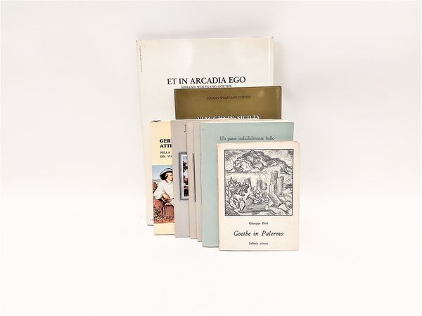 Lotto di libri su Goethe in Sicilia  - Asta La Sicilia nelle Collezioni di Casa d'Agata a Taormina: la Biblioteca - Associazione Nazionale - Case d'Asta italiane