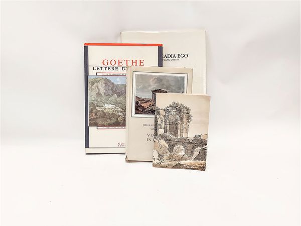 Lotto di libri su Goethe  - Asta La Sicilia nelle Collezioni di Casa d'Agata a Taormina: la Biblioteca - Associazione Nazionale - Case d'Asta italiane