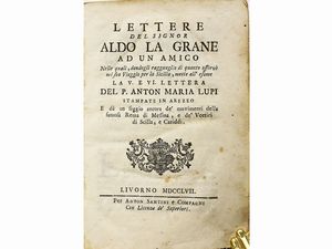 ,Aldo La Grane - Lettere del signor Aldo La Grane ad un amico ...