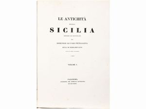 ,Domenico Lo Faso Pietrasanta, duca di Serradifalco - Le antichit della Sicilia