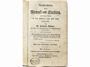 ,Friedrich Münter - AllerneuNachrichten von Neapel und Sicilien, auf einer Reise in den Jahren 1785 und 1786 gesammlet