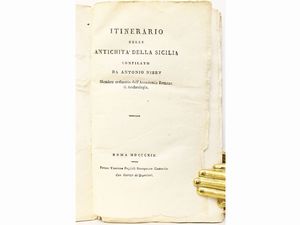 ,Antonio Nibby - Itinerario delle antichit della Sicilia